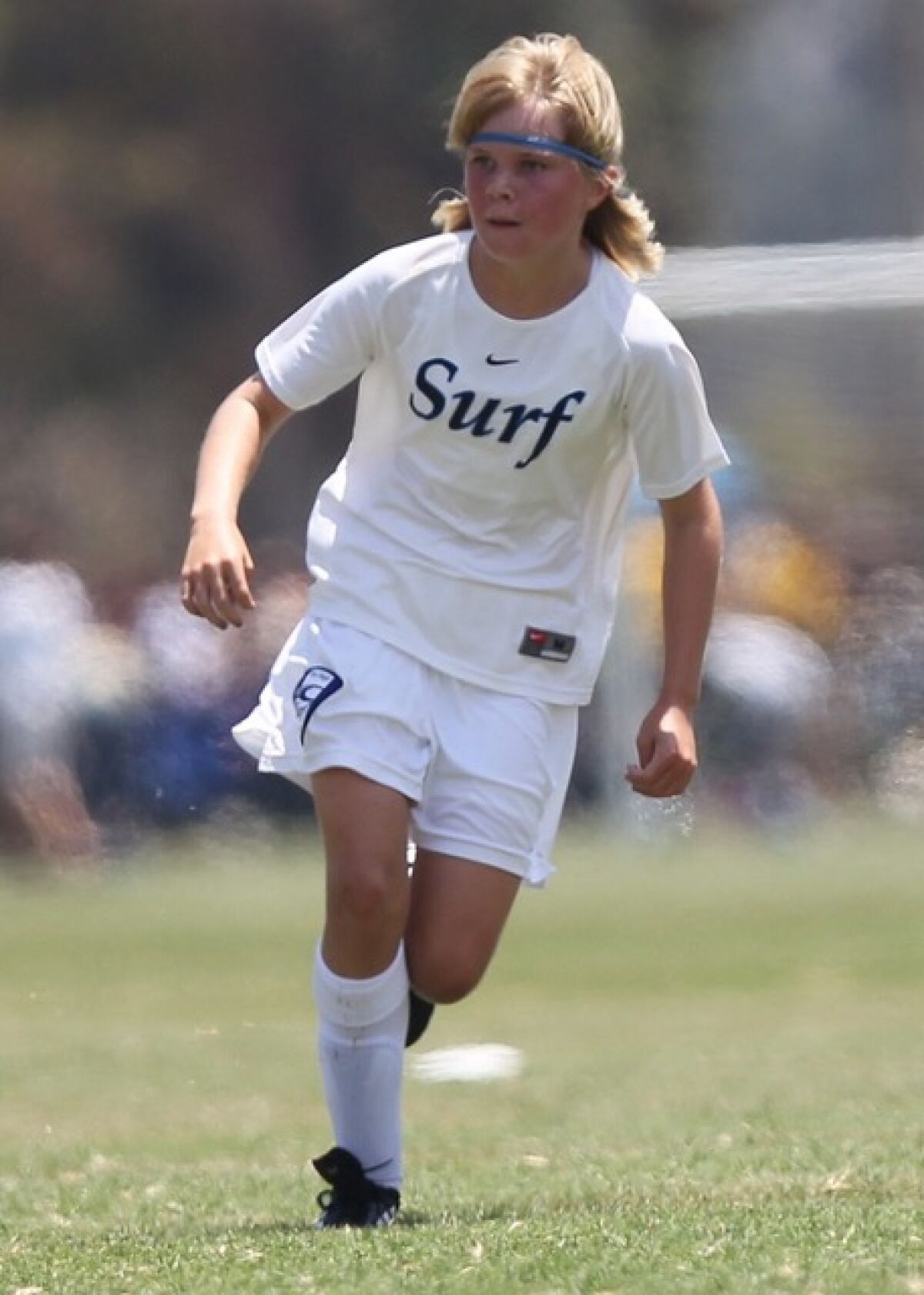 Lucy Rickerson played youth soccer for Surf.