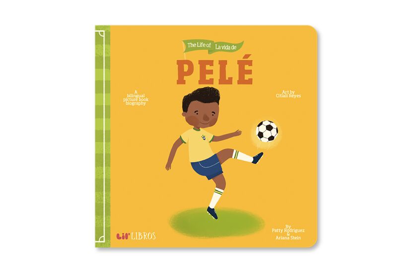 Arte de portada para Pelé cortesía de Lil' Libros