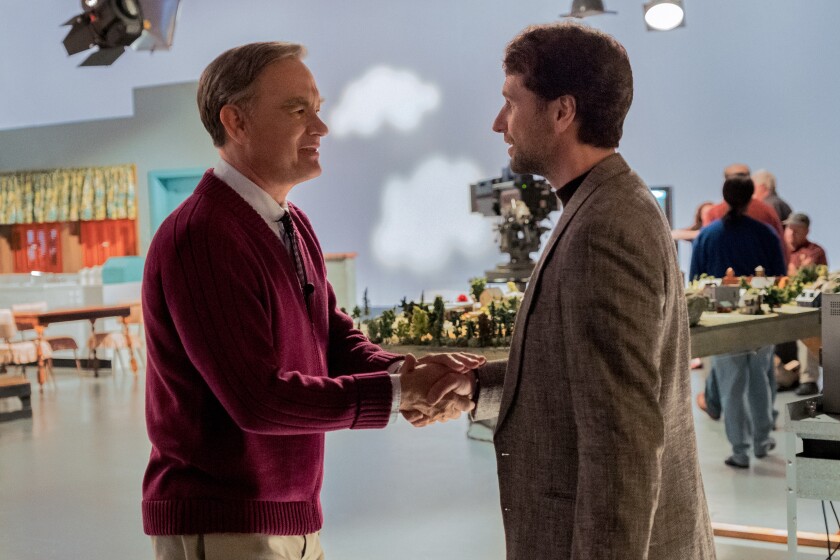Tom Hanks and Matthew Rhys star in "A Beautiful Day in the Neighborhood."