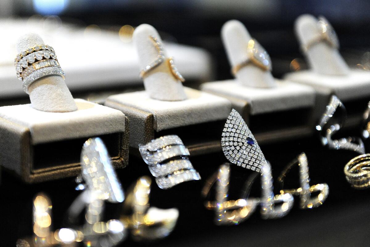 Diamonds have a starring role in Anita Ko's jewelry line.