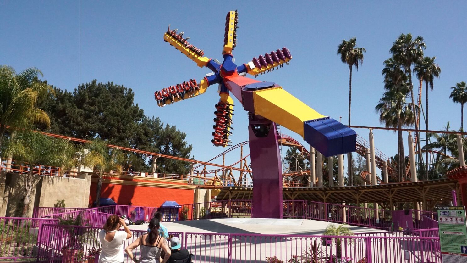 Knott S New Sol Spin Thrill Ride Has A Lot Of Promise But Does It Deliver Los Angeles Times - fair new rides roblox