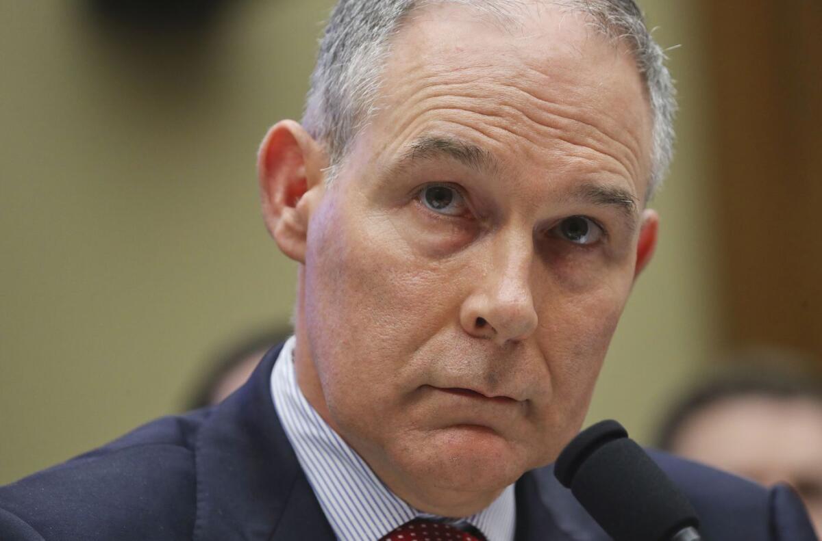An inspector general's letter undercuts Environment Protection Agency head Scott Pruitt's claims that threats led to his security detail.