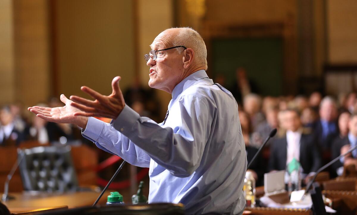 Los Angeles Councilman Bill Rosendahl says his cancer is in remission.