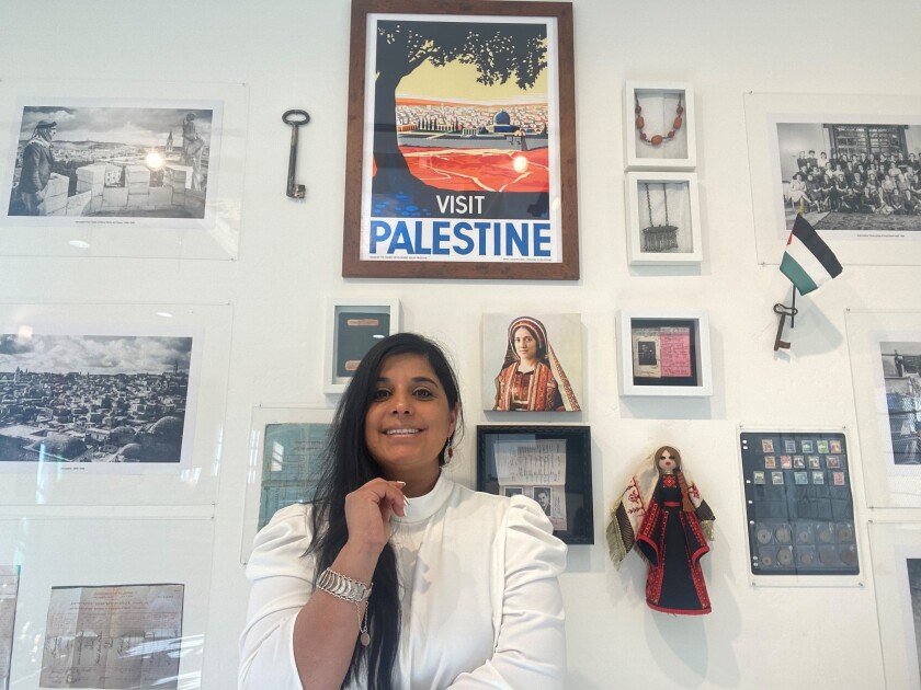Suzan Hamideh is the cultural and events coordinator for House of Palestine at the International Cottages.