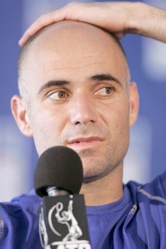 Andre Agassi admits using drugs -- and wigs