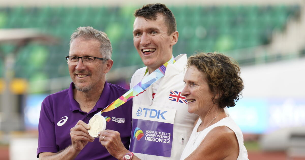 Jake Waitman Jake Wightman's victory in 1,500 meters was a family moment - Los ...