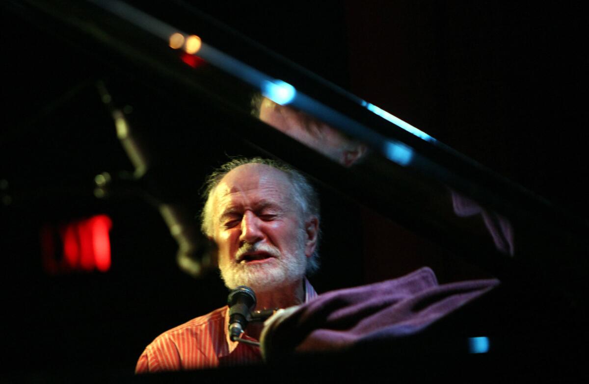 Mose Allison at the Largo at the Coronet Theatre in Los Angeles in 2010.