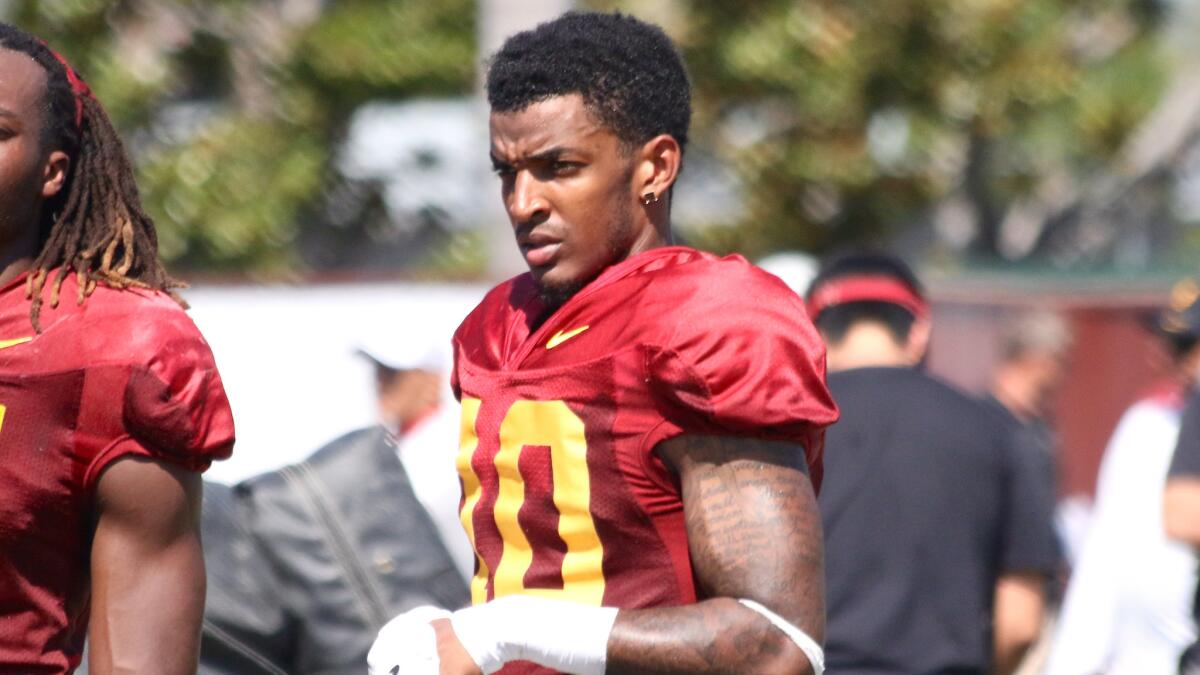 Former quarterback Jalen Greene has become a valuable dual-threat weapon for USC at receiver.