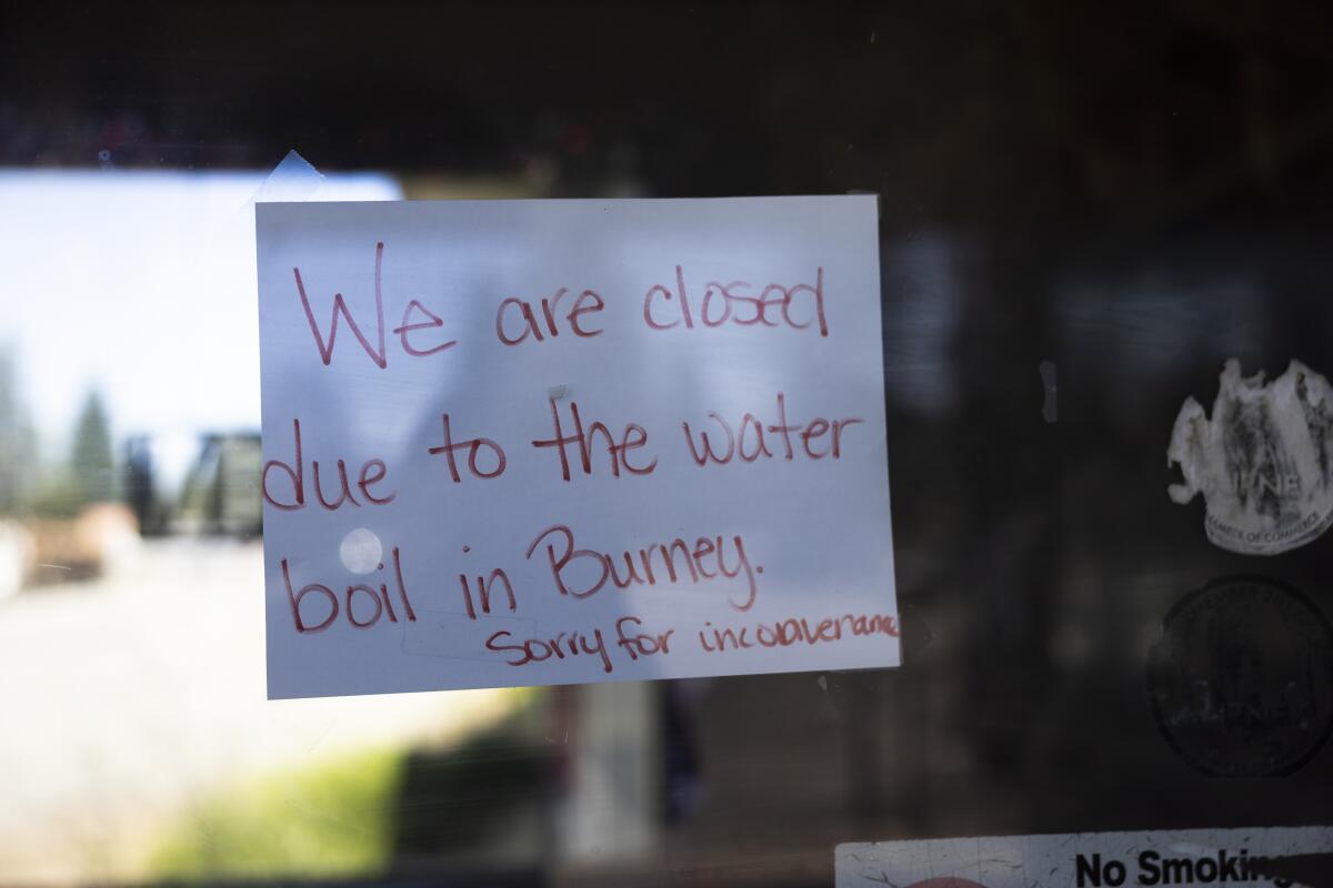 The Blackberry Patch Restaurant is currently closed due to E. coli contamination in the town's water supply.