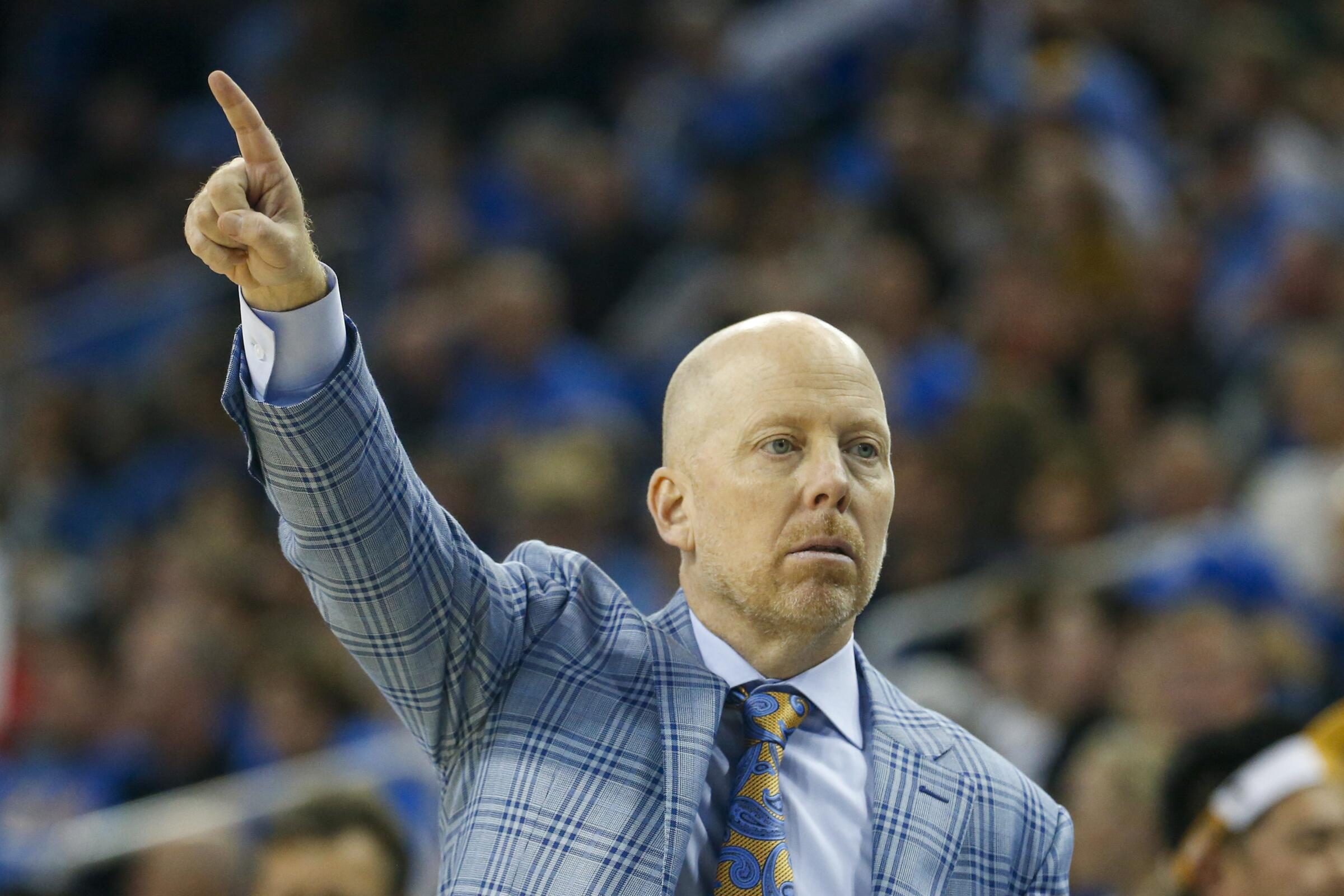 UCLA head coach Mick Cronin