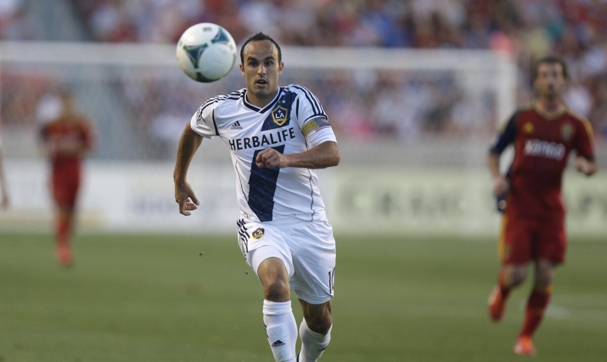 The Galaxy's Landon Donovan is the all-time leader in goals and assists for the U.S. national team.