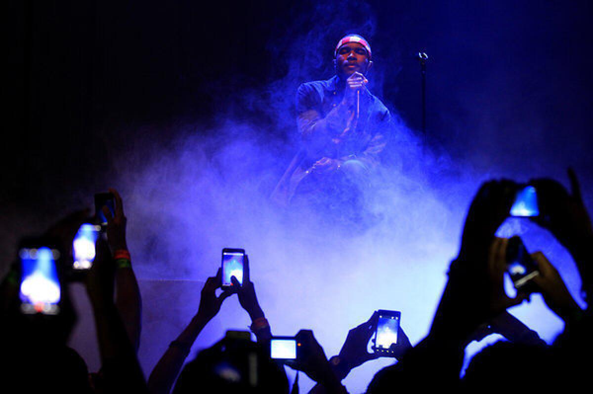 Frank Ocean at the Wiltern.