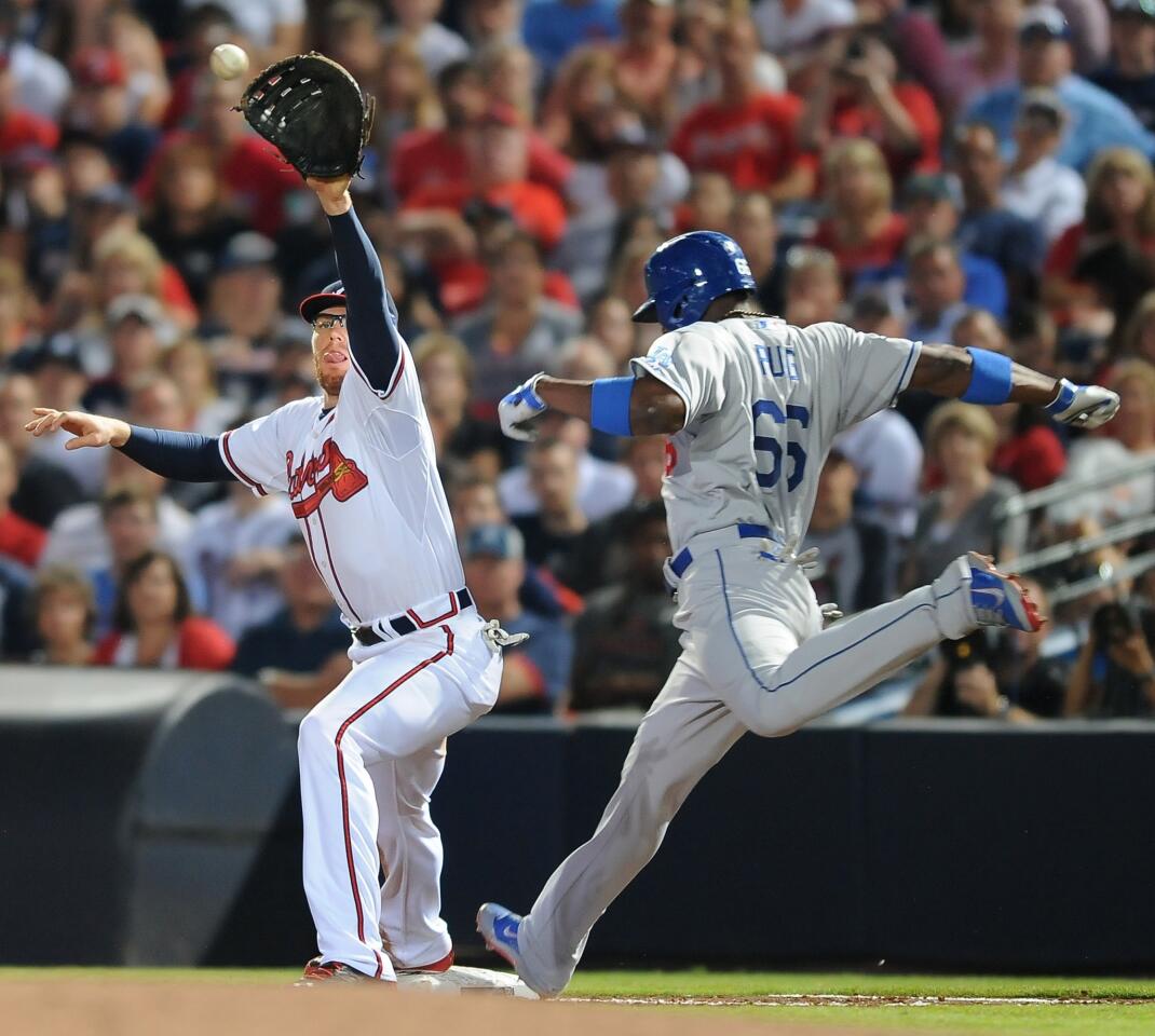 Yasiel Puig, Freddie Freeman