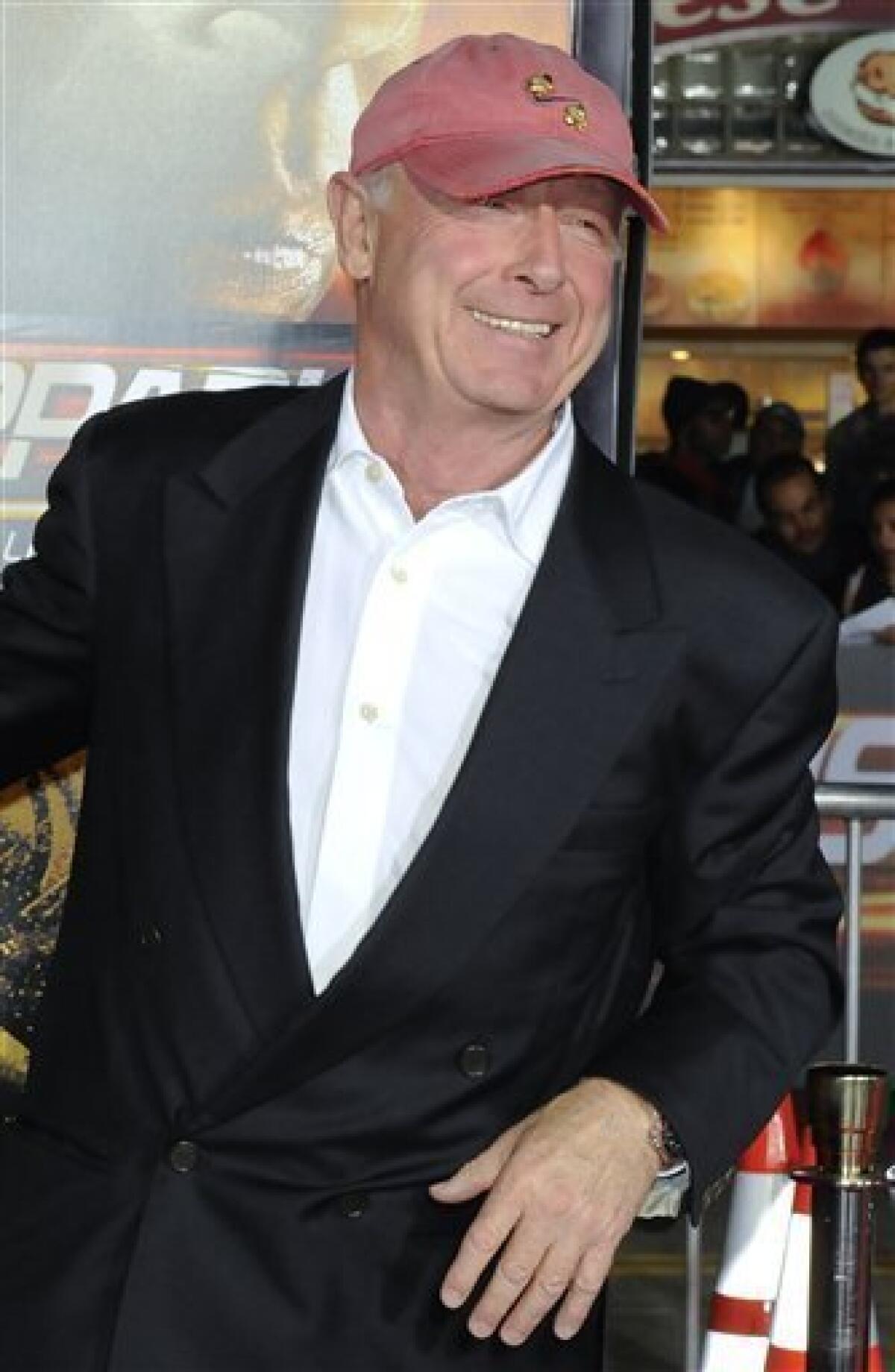 FILE - In this Oct. 26, 2010 file photo, director Tony Scott arrives at the premiere of "Unstoppable" in Los Angeles. Authorities say Scott died after jumping off a bridge in Los Angeles on Sunday, Aug. 19, 2012. (AP Photo/Gus Ruelas, File)