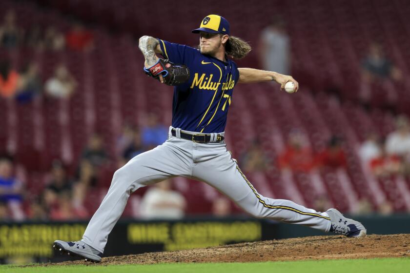 Milwaukee Brewers' Josh Hader is headed to Padres.