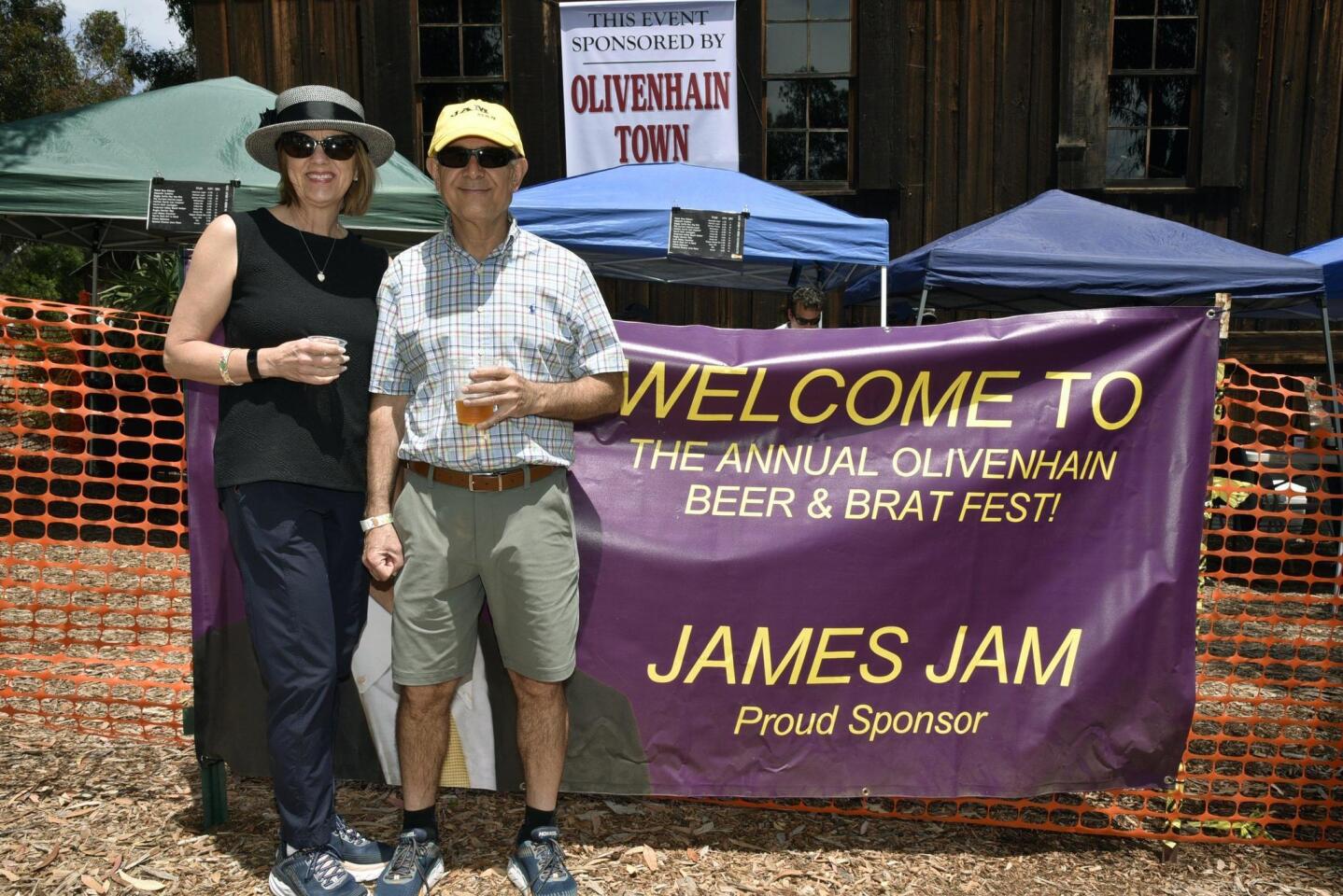 Event sponsors Mary and James Jam