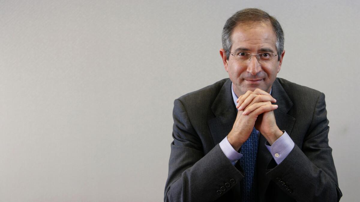 Comcast Chief Executive Brian Roberts poses for a photo in his Philadelphia office on July 30, 2007.