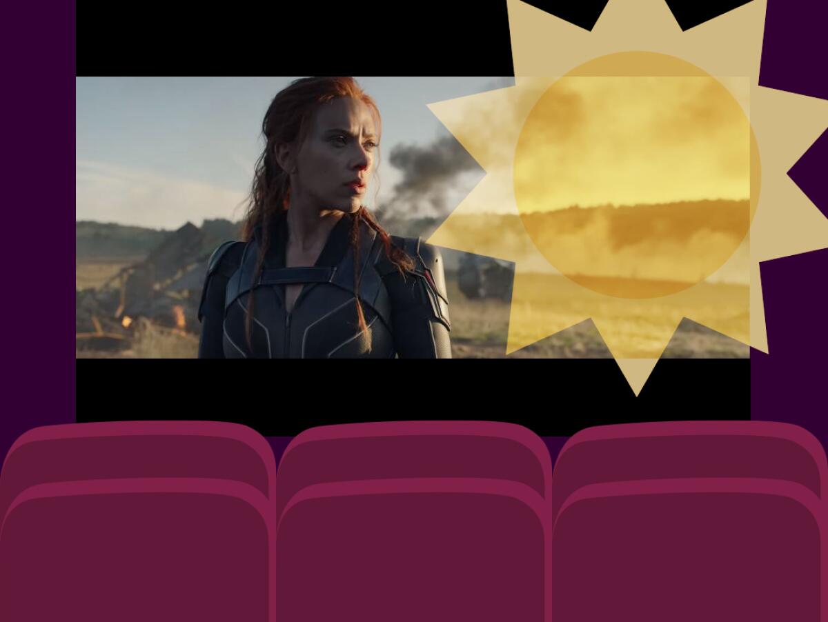Scarlett Johansson as Natasha Romanoff, a.k.a. Black Widow, in Marvel's "Black Widow."