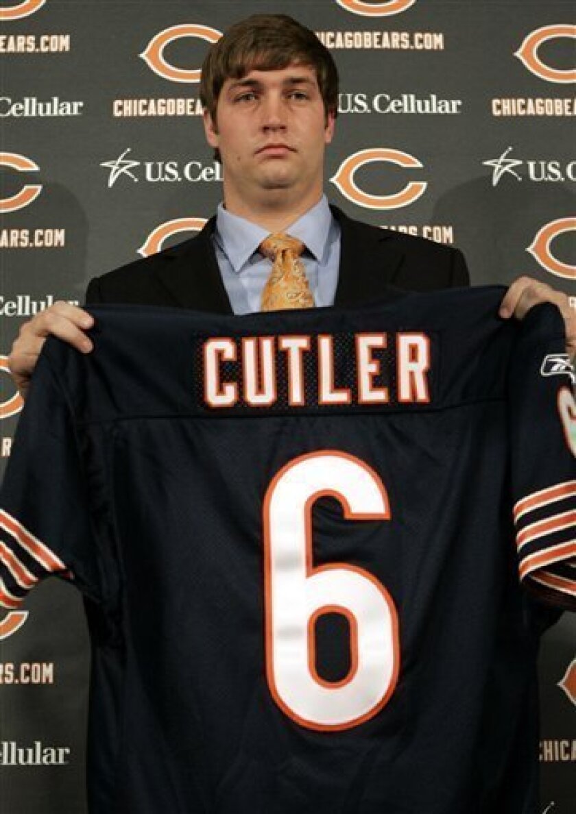 Cutler Starts Fresh With Bears The San Diego Union Tribune