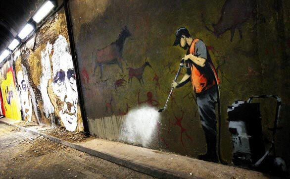 Day In Photos, Banksy, graffiti