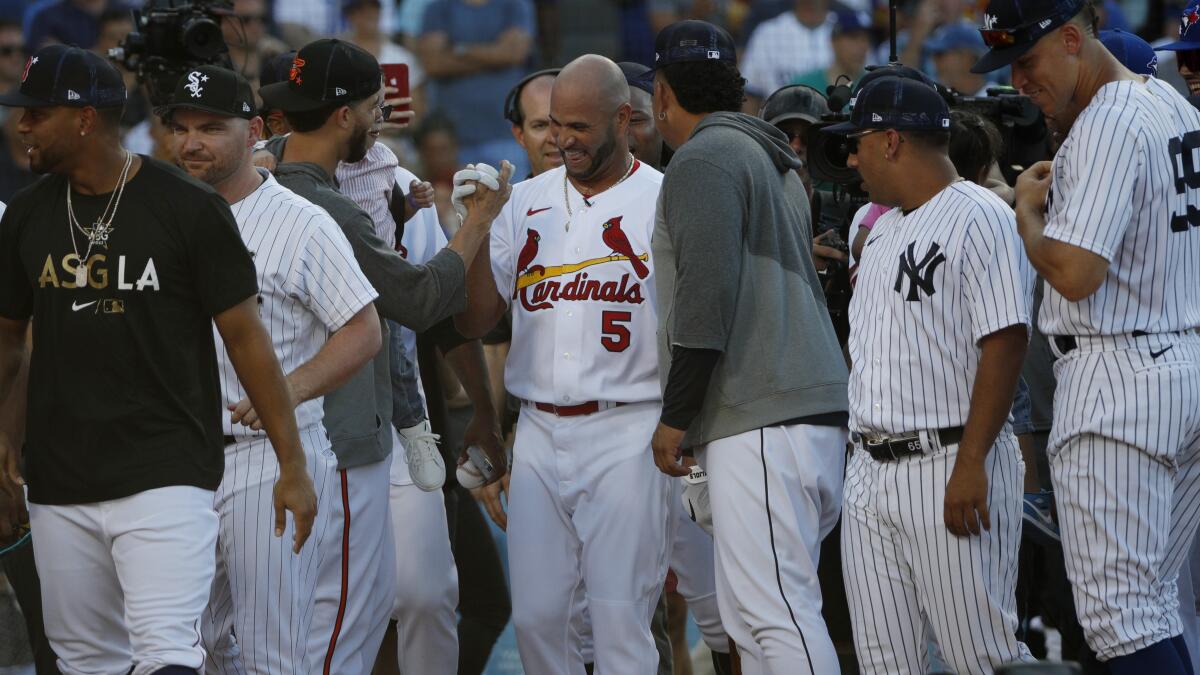 All-Star week helps kick off farewell tour for Albert Pujols - Los Angeles  Times