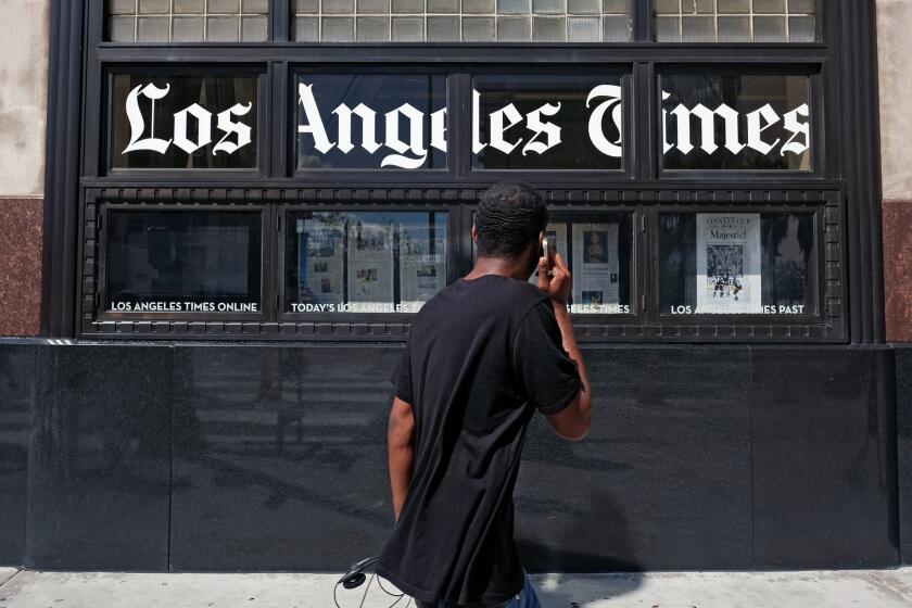 Reports on Thursday cast doubts on a merger between Los Angeles Times owner Tronc and Gannett Co.