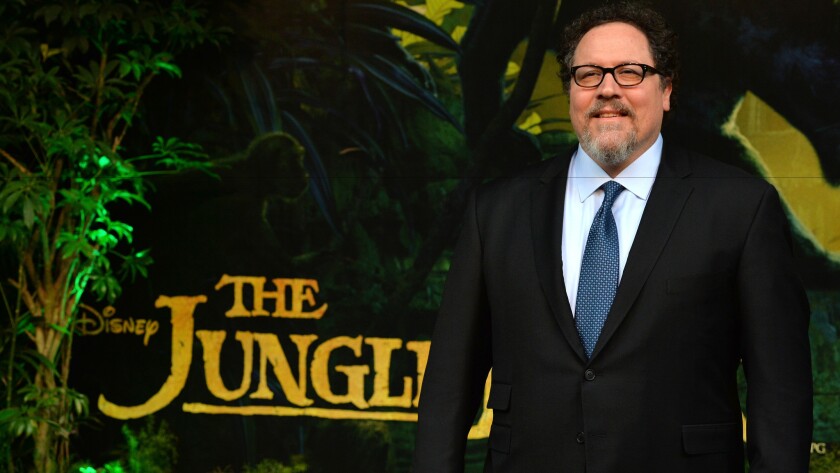 Director Jon Favreau at the London premiere of "The Jungle Book" in April 2016.