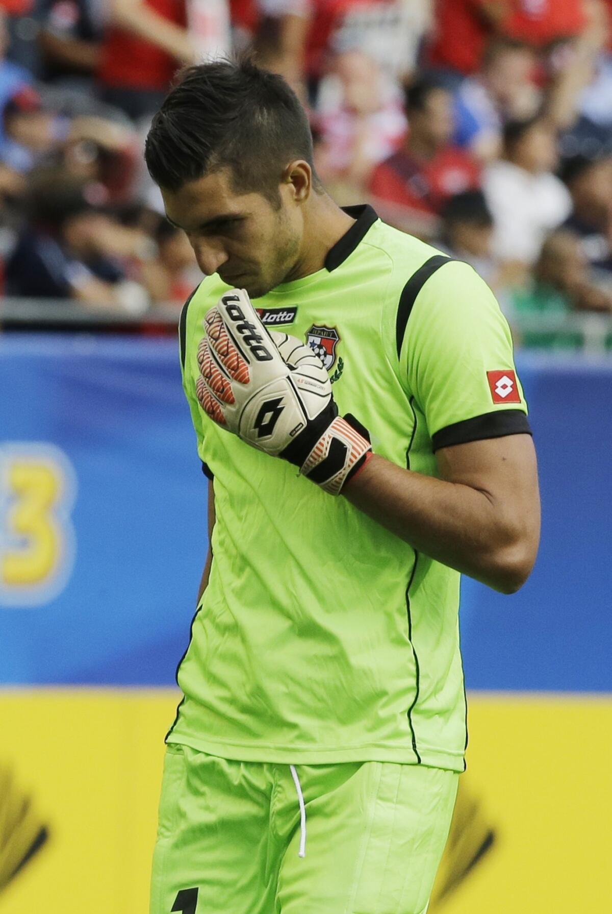 Jaime Penedo stood out for Panama during the team's Gold Cup run last month.