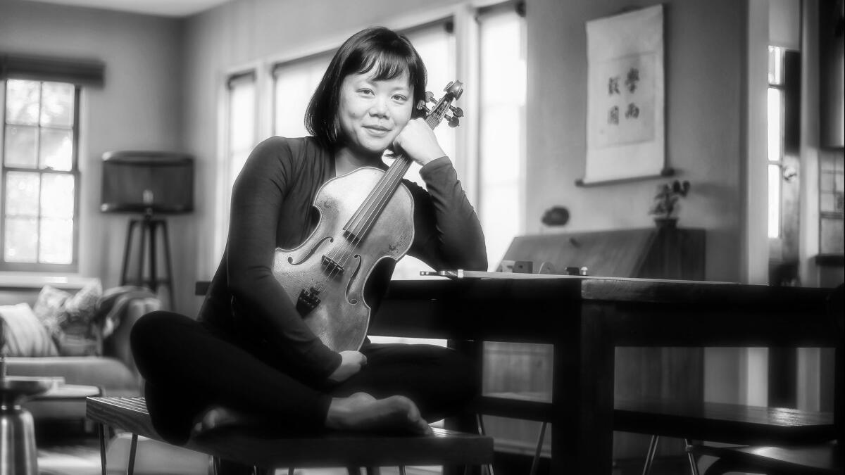 Violist Angela Choong is a member of the Hausmann Quartet, which continues its Haydn Voyages Series on May 6.