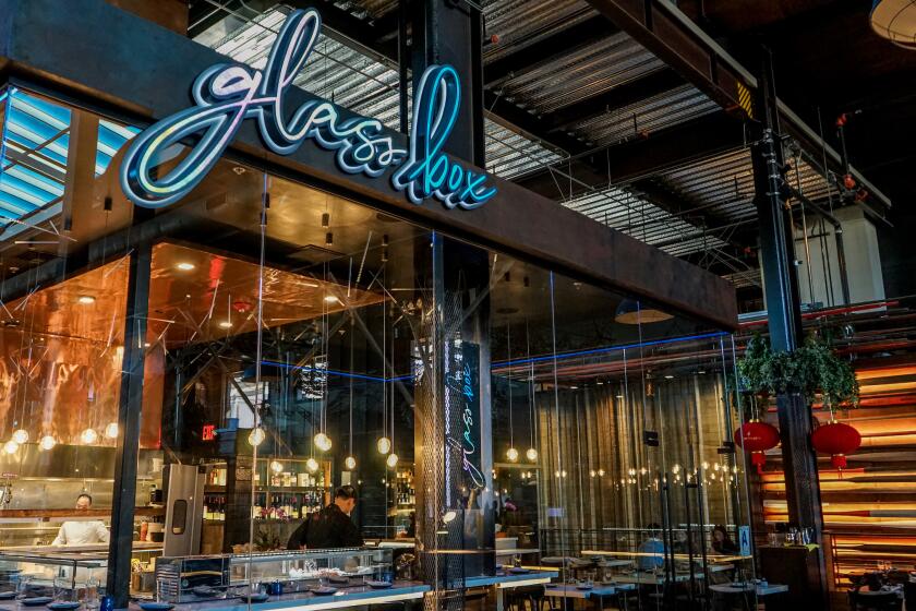 Glass Box offers Asian cuisine in the Sky Deck.