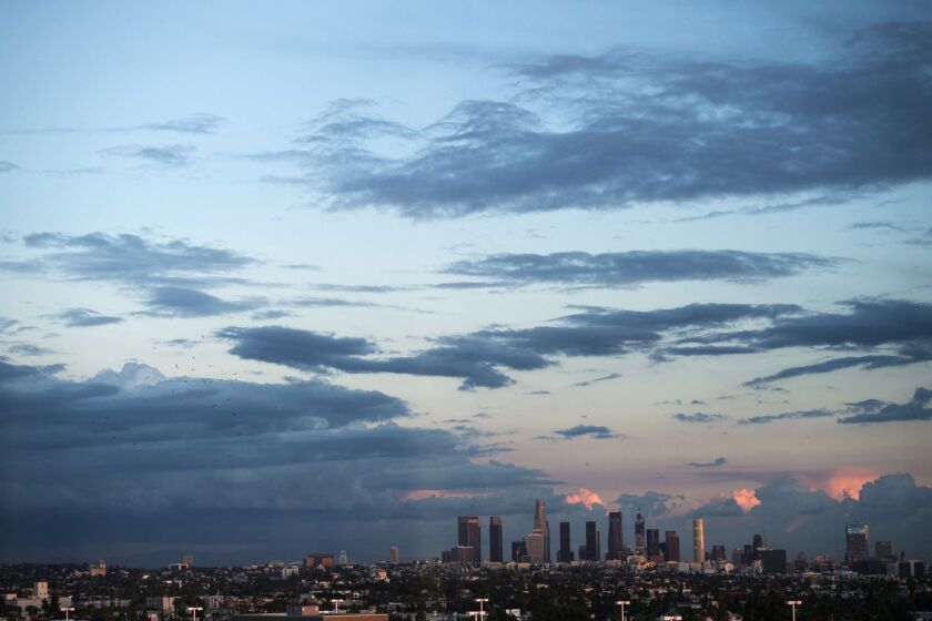 Los Angeles is hoping the coming rains expected from El Niño will help alleviate some of the damage of the drought.