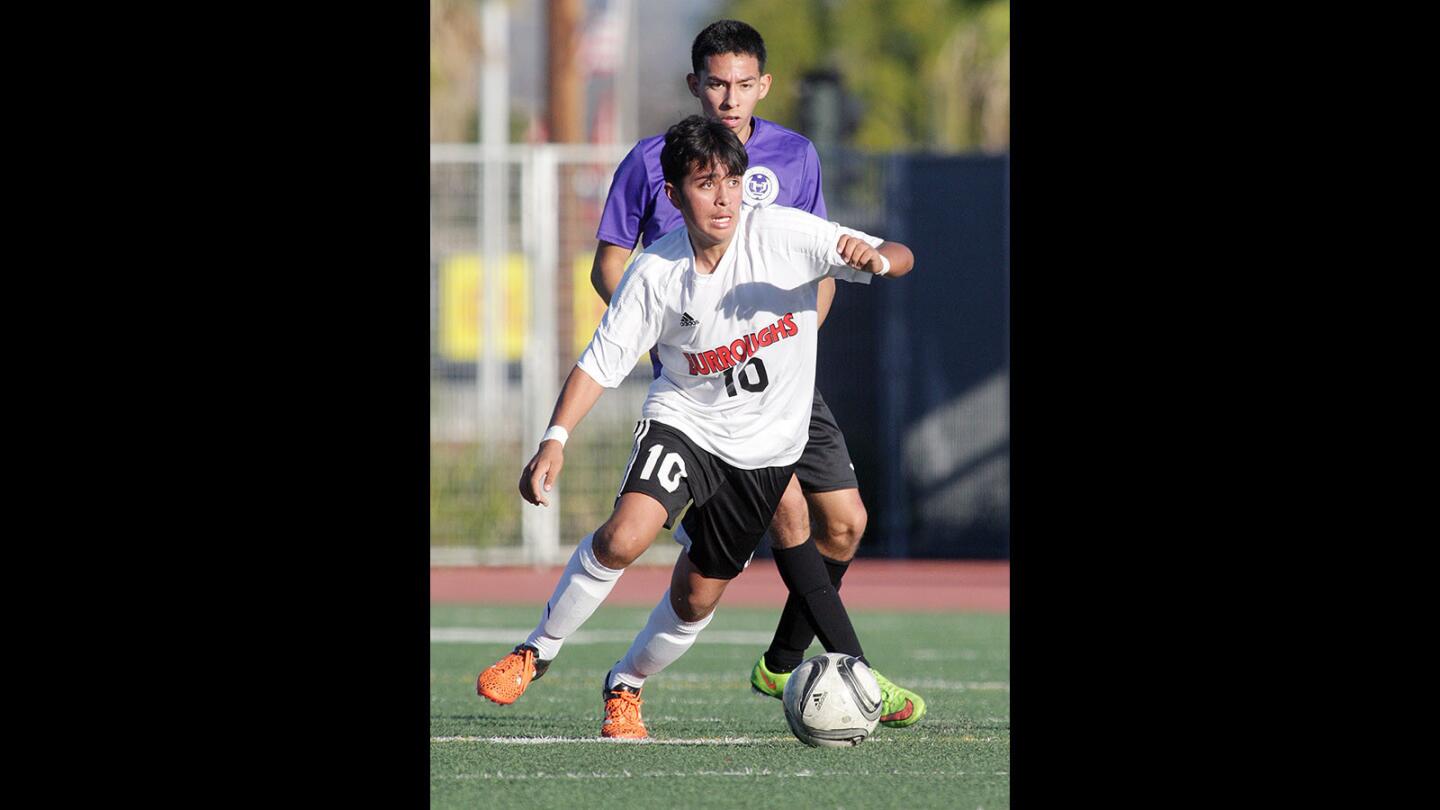 Photo Gallery: Pacific League boys' soccer, Hoover vs. Burroughs