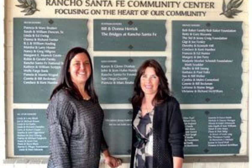 RSF Community Center Board President Molly Wohlford and Executive Director Linda Durket
