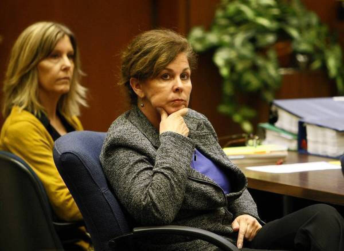 Angela Spaccia, former Bell assistant city manager, is accused of misappropriating public funds.