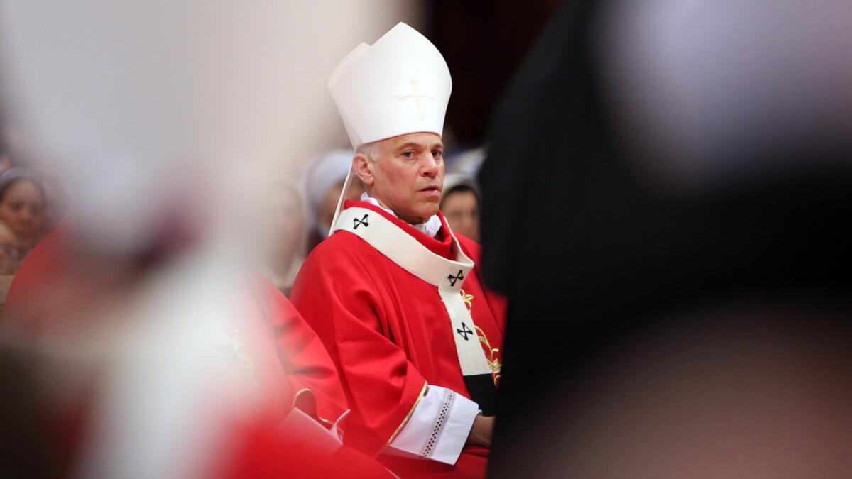 San Francisco Archbishop Salvatore J. Cordileone in 2013.