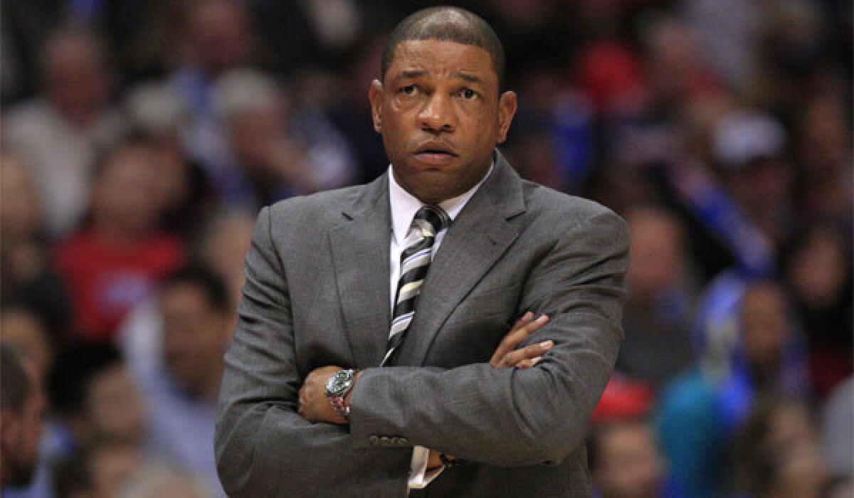 Clippers Coach Doc Rivers is back in Boston for the first time since leaving the Celtics during the off-season.