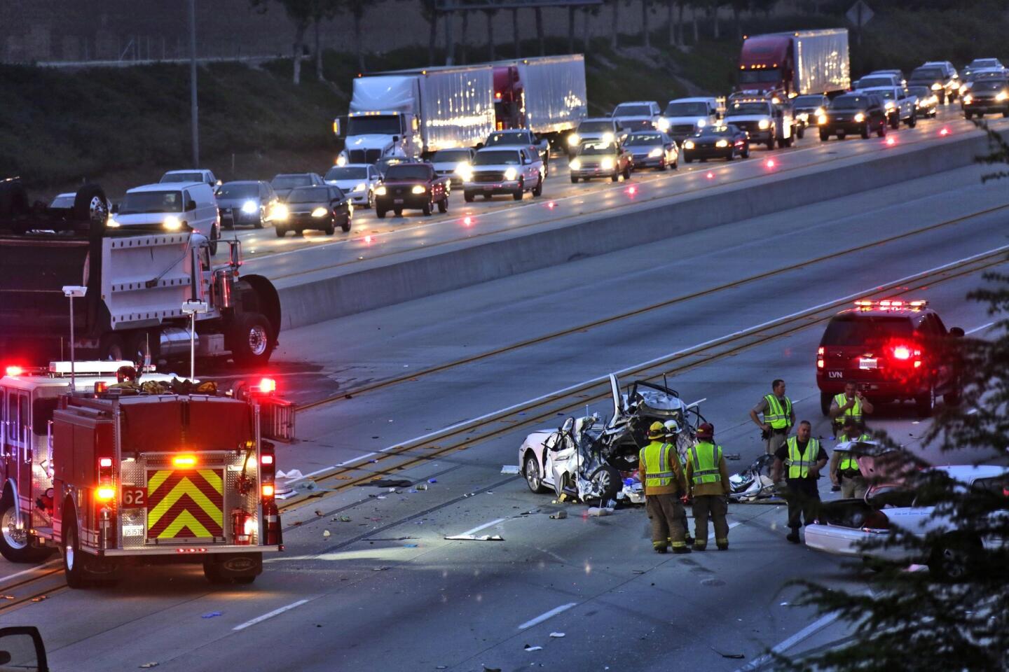 Fatal crash on 210 Freeway