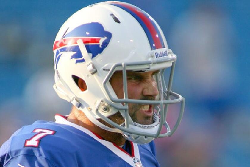 Quarterback Matt Leinart was released by Buffalo on Friday following his start for the short-handed Bills, a loss to the Detroit Lions, 35-13.