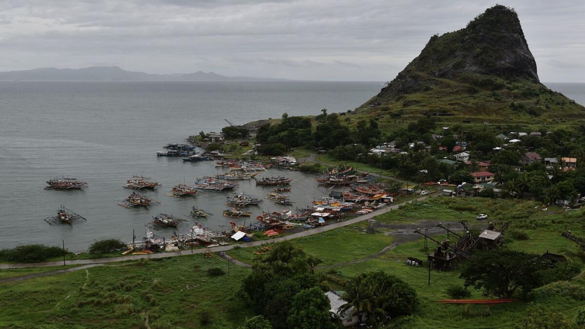 A small fishing village in Mariveles, Bataan, not far from the Mariveles coal-fired plant.