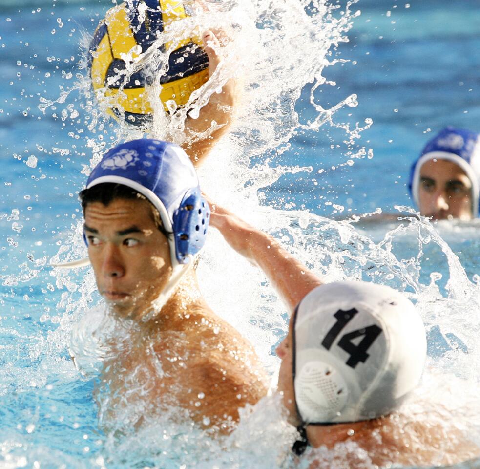 Photo Gallery: Crescenta Valley v. Burbank Pacific League boys water polo prelims