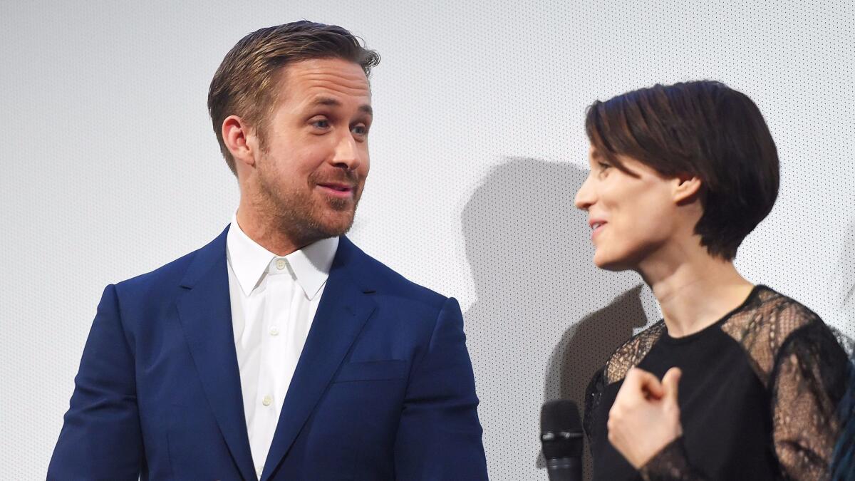 Ryan Gosling and Rooney Mara appear at the "Song to Song" premiere during the 2017 South by Southwest Film Festival.