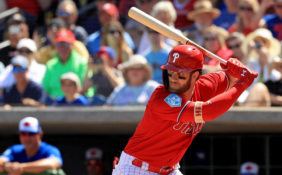 Bryce Harper has played in 123 of the Nationals' 124 games this season.