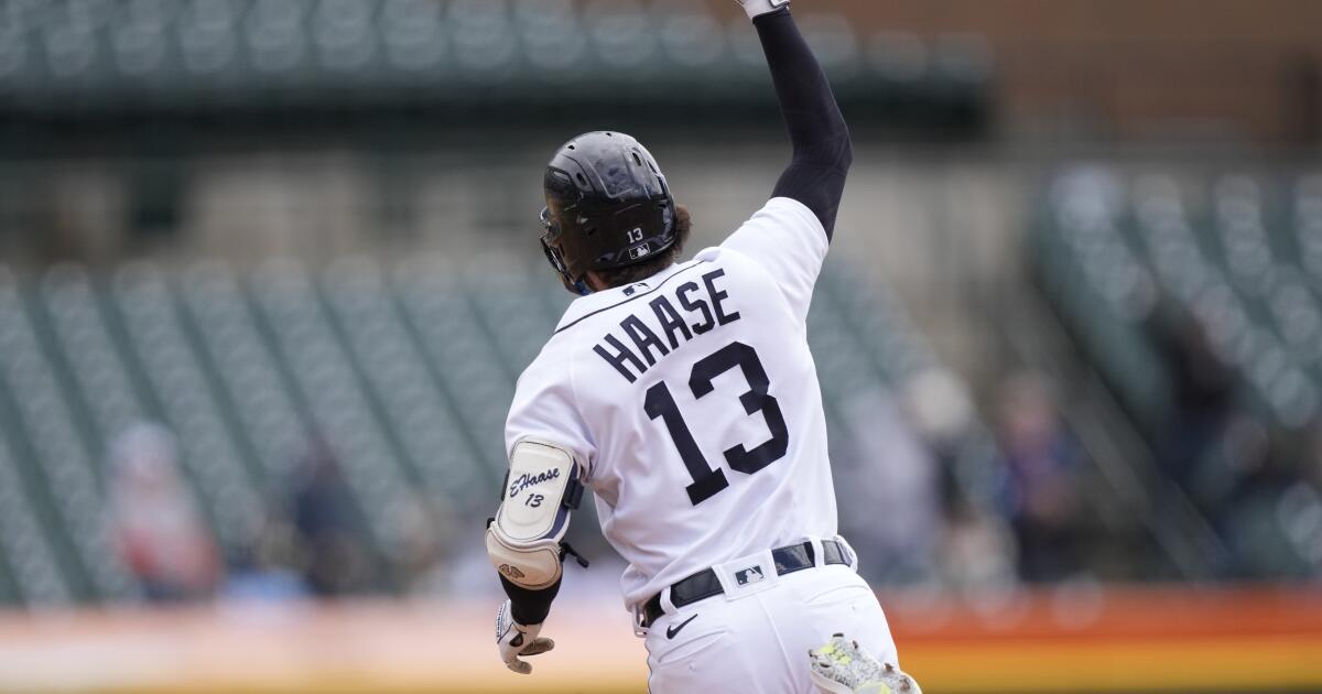 Haase homers in both games, Tigers sweep DH against Mets - The San Diego  Union-Tribune