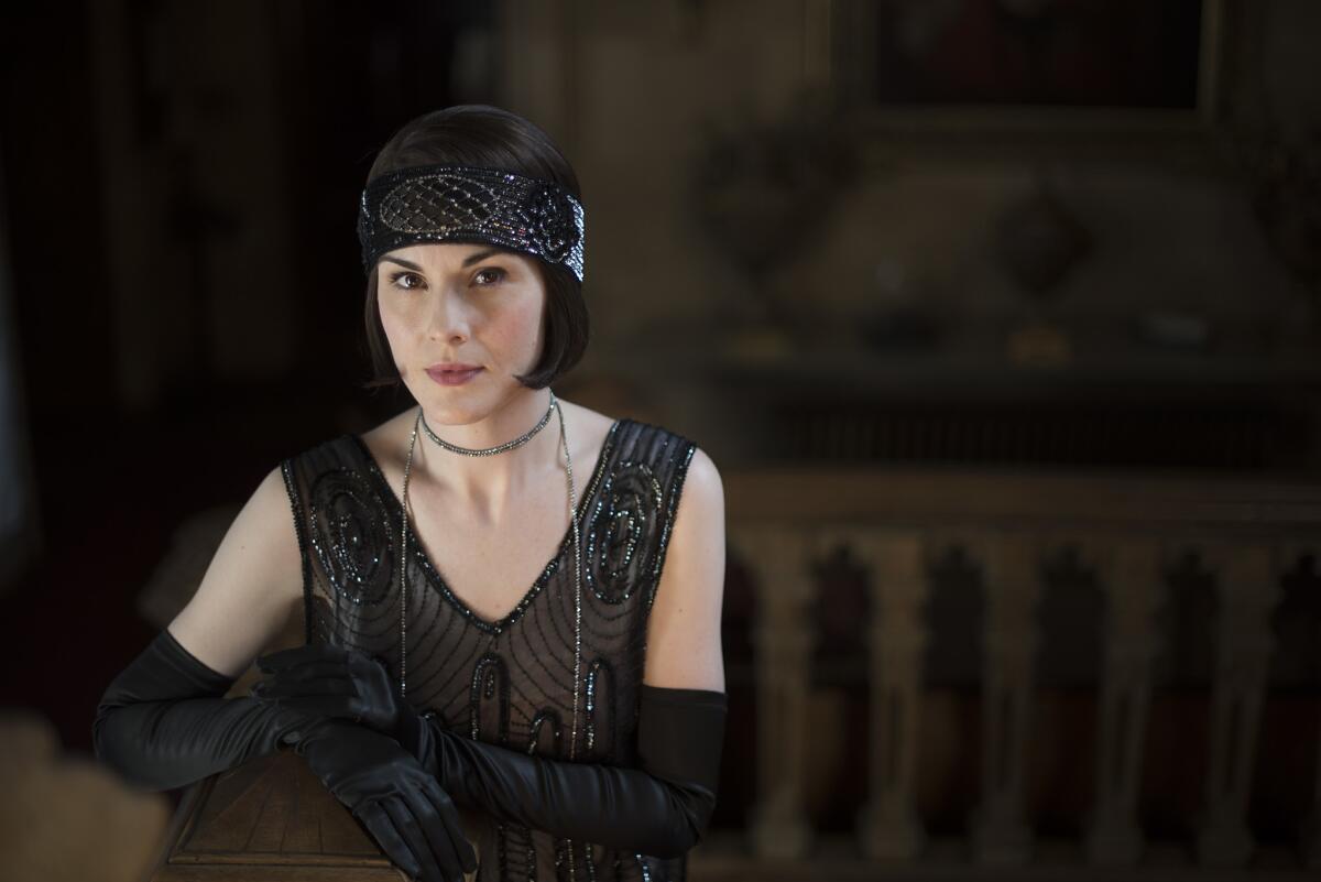 Lady Mary (Michelle Dockery) on Downton Abbey: the cold, cold heart of the  series.