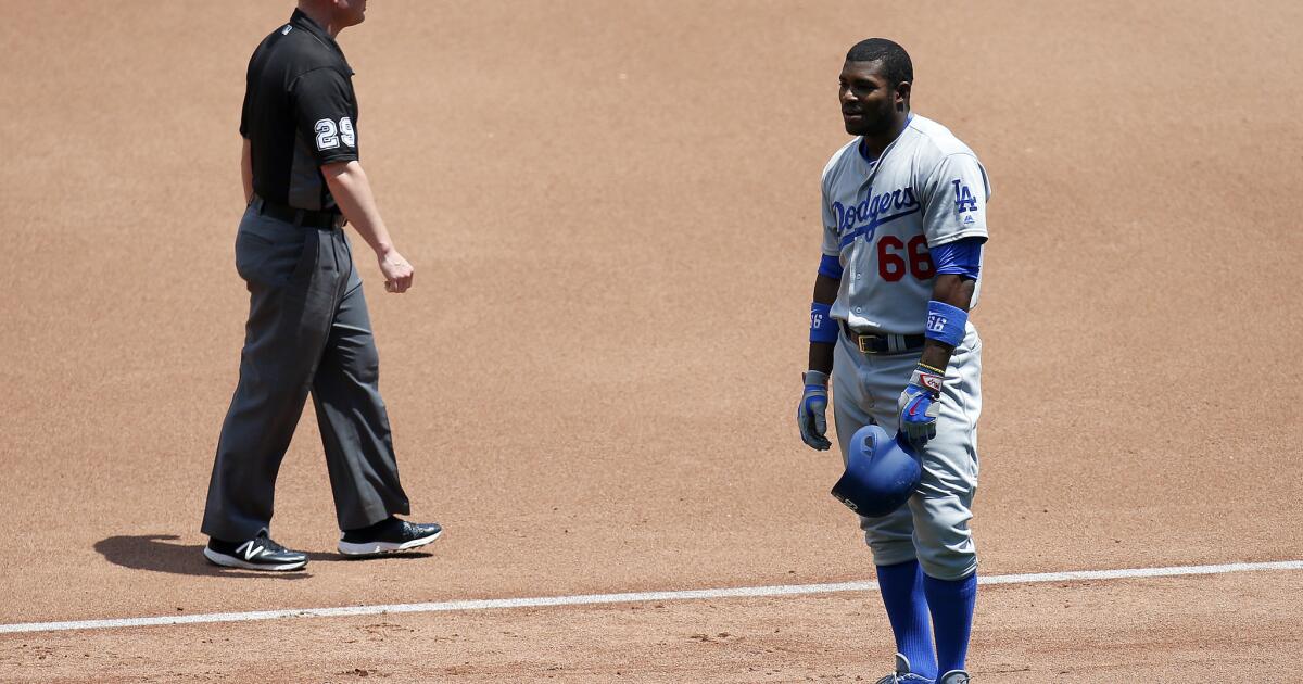 Yasiel Puig home run lifts Dodgers over Pirates in extras - True