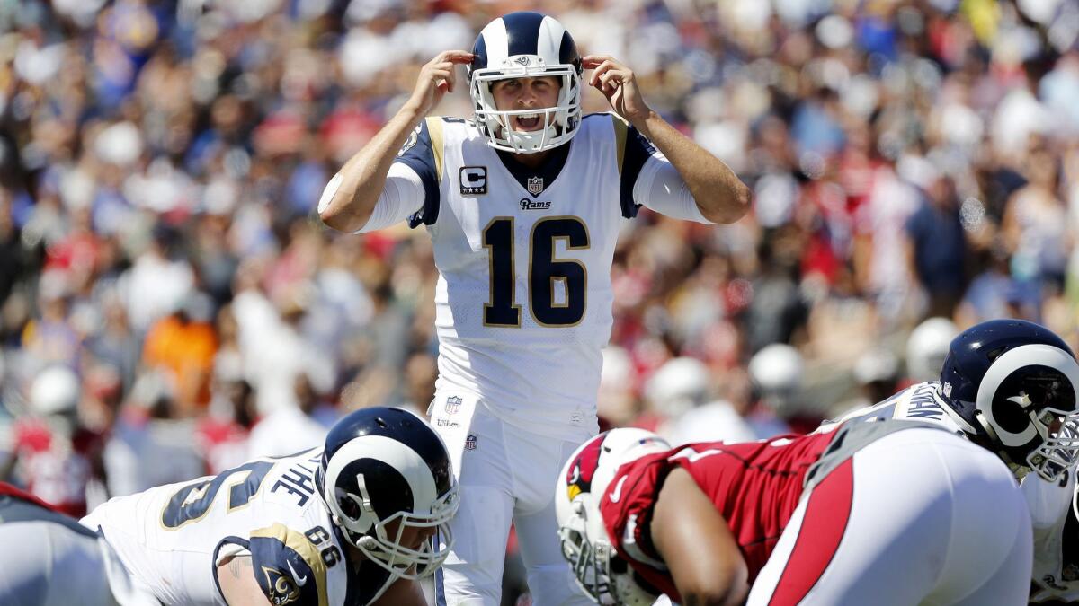 Rams quarterback Jared Goff has a pretty impressive record against AFC teams in his NFL career.