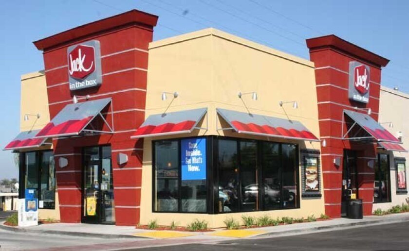 A Jack in the Box restaurant.