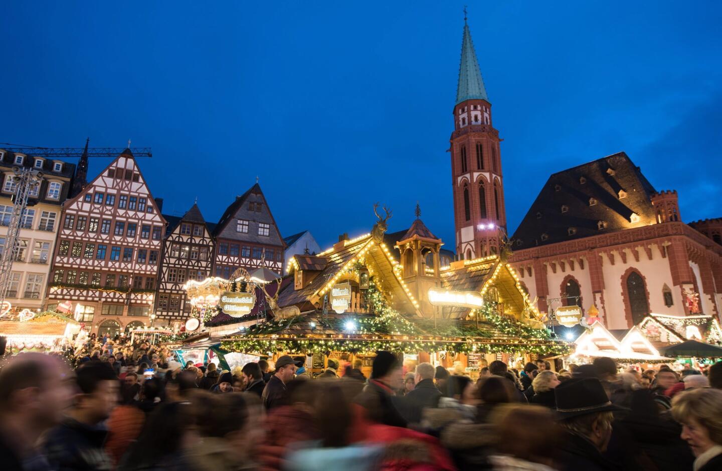 Frankfurt has innovative supper clubs, futuristic architecture, buzzy restaurants and cocktail dens that draw the city’s international crowd. December brings Christmas markets and ice skating that are rinks open to the public, and the city’s famous apple wine is served at every corner.