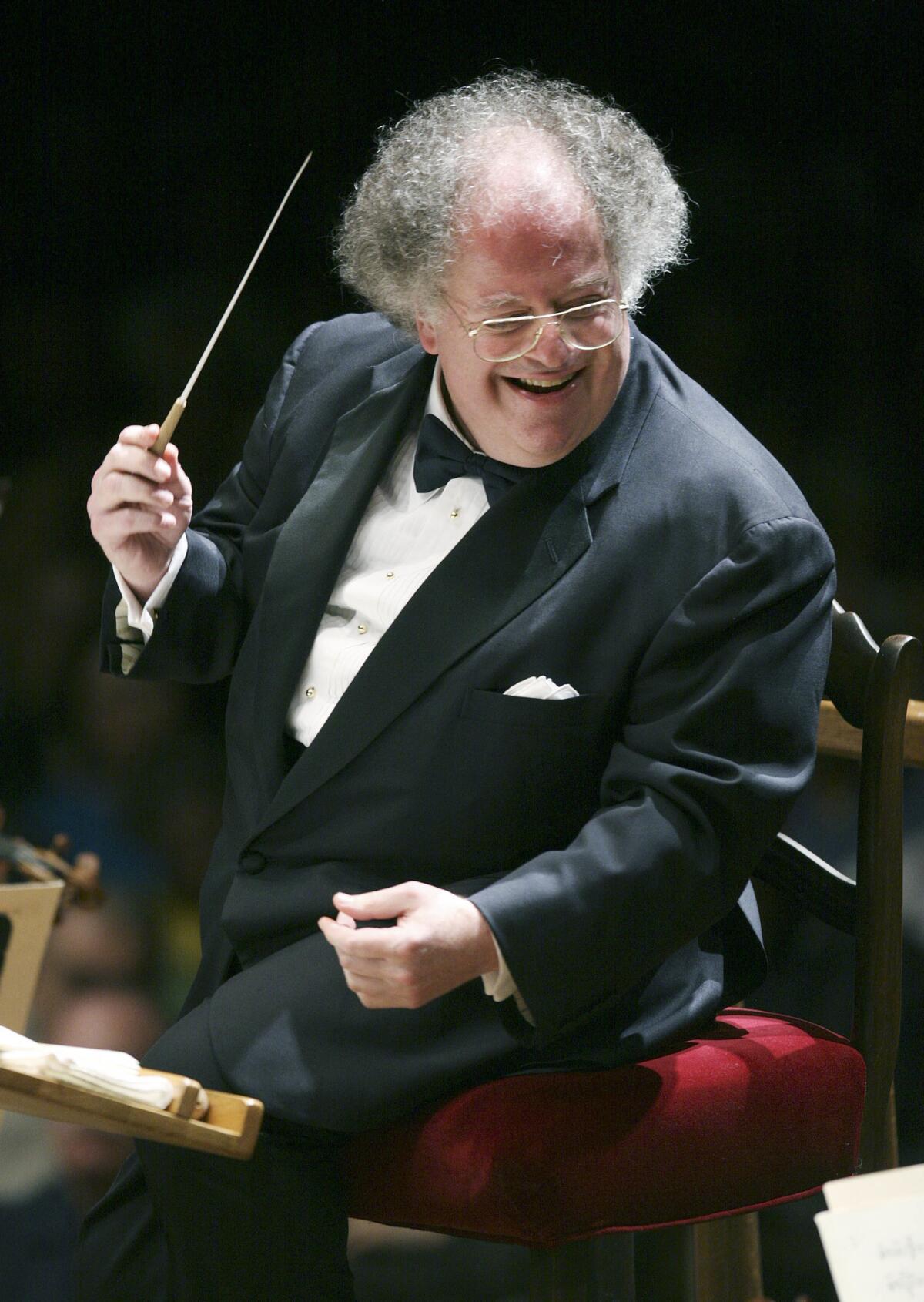 Conductor James Levine at Tanglewood in 2006.