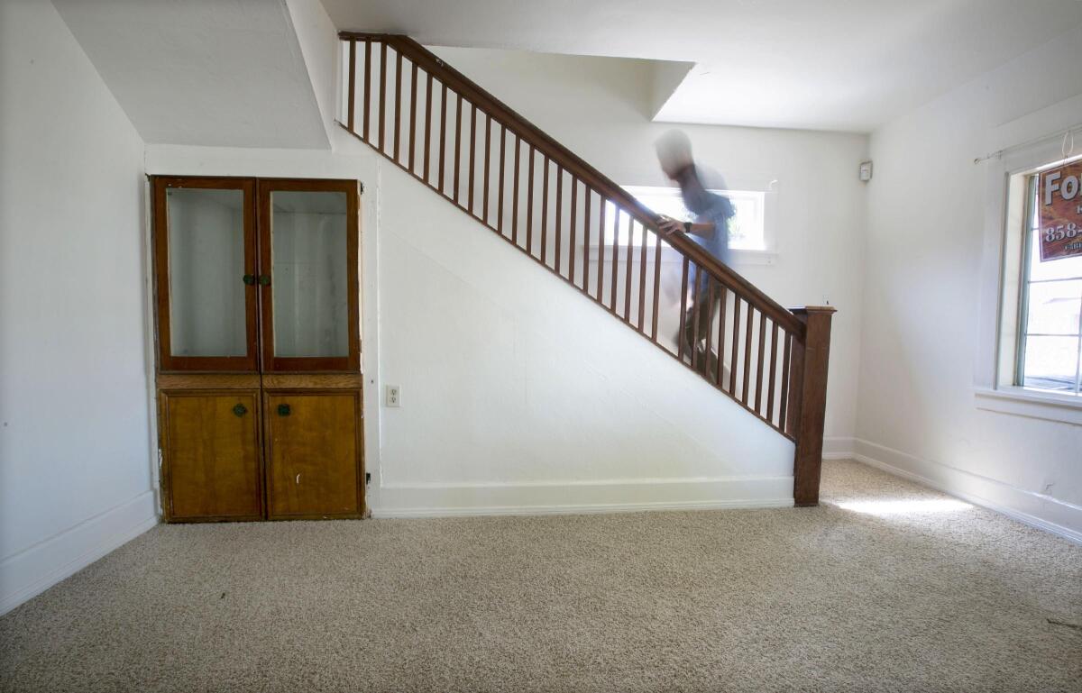 The listing for a three-bedroom house in San Diego included a reference to a "Harry Potter" room, a cupboard underneath the main stairway to the upper rooms of the two-story dwelling.
